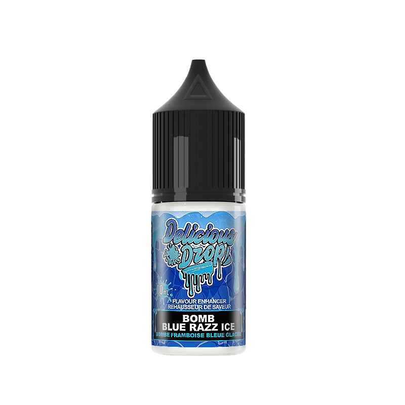10ml, BOMB BLUE RAZZ ICE