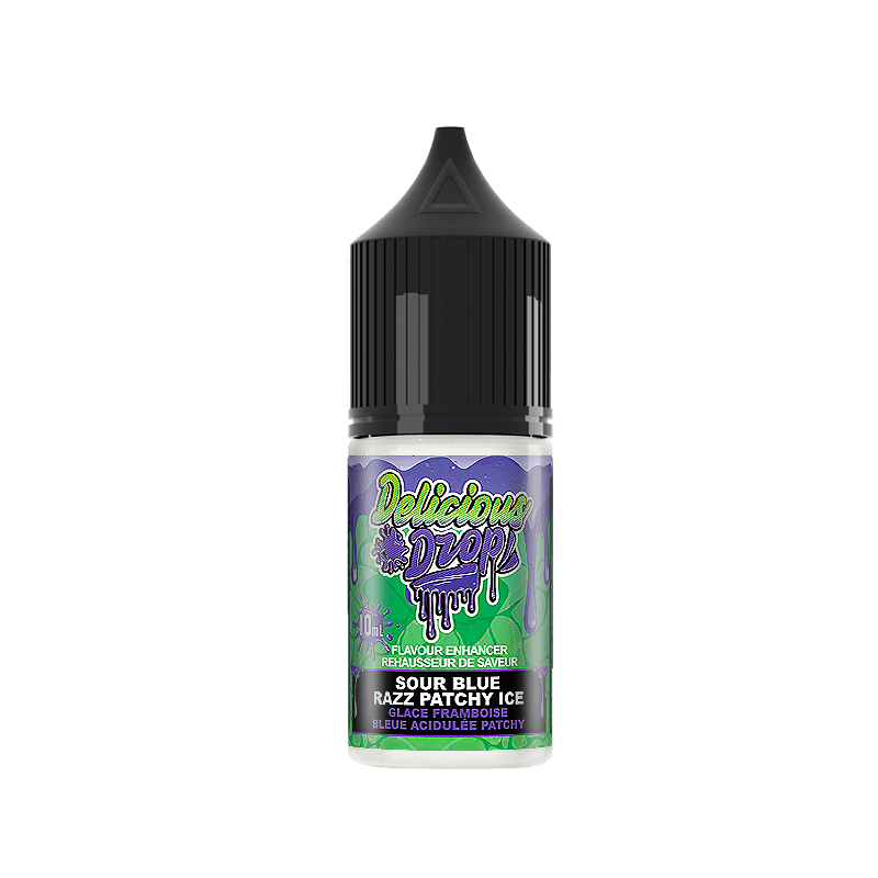 10ml, SOUR BLUE RAZZ PATCHY ICE
