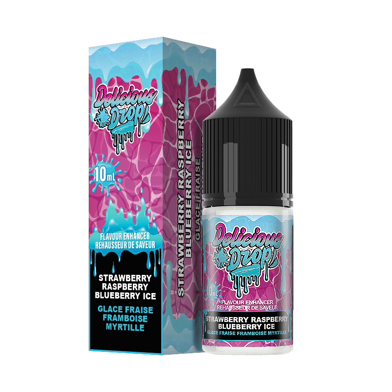 10ml, STRAWBERRY RASPBERRY BLUEBERRY ICE